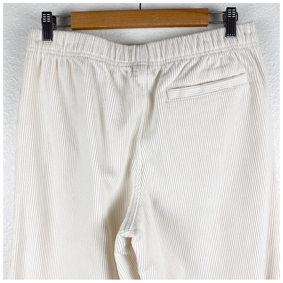 Aritzia Tna Carlaw White‎ Corduroy Pants Size Medium - Picture 9 of 9